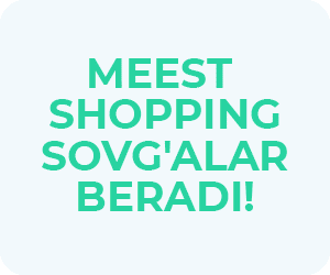 Meest Shopping’da ro‘yxatdan o‘ting va sovg‘a yutib oling!