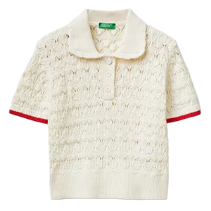 Трикотажное поло от Benetton
