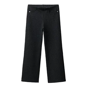 Полосатые широкие брюки от Zara