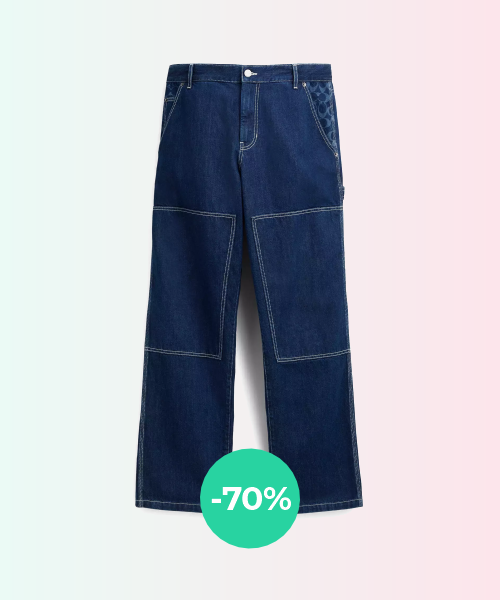 Denim Carpenter Pants