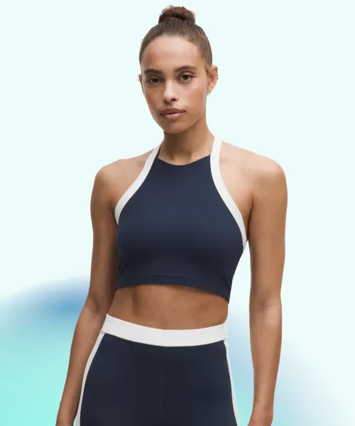 Nulu Cropped Halter Tank Top