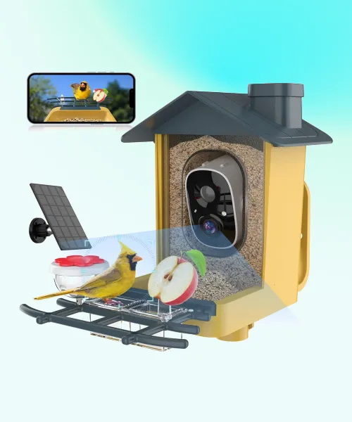 Oddkont Bird Feeder with Camera