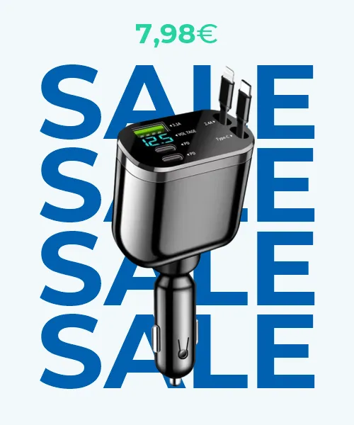 მრავალფუნქციური მანქანის დამტენი