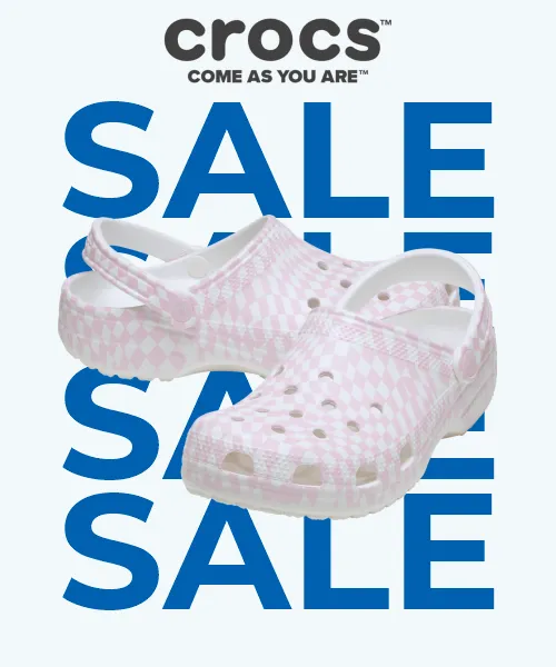 Kids’ Warped Checker Clog