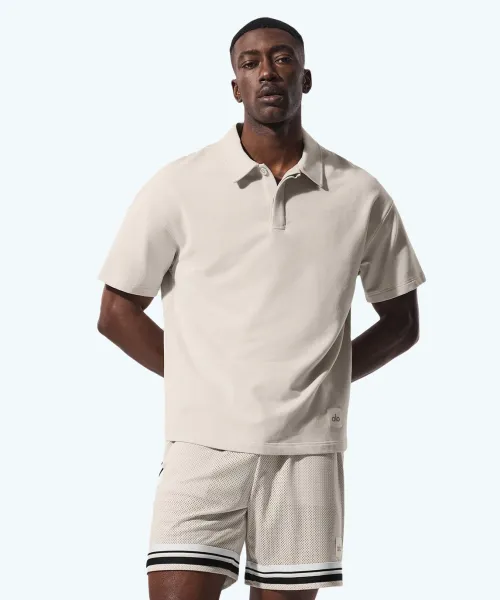 Double Take Short Sleeve Polo