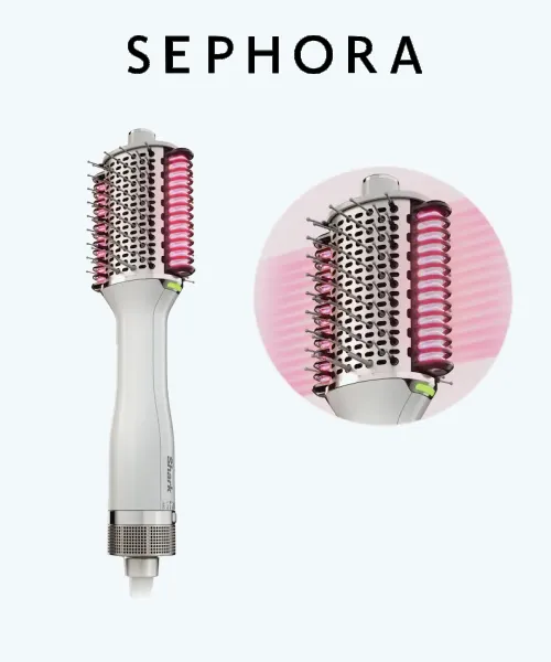 Shark Beauty SmoothStyle Heated Comb + Blow Dryer Brush
