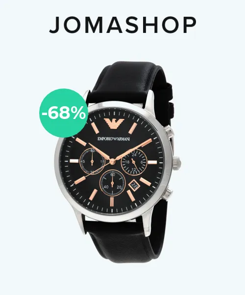 Emporio Armany Chronograph Quartz Black Dial Men's Watch