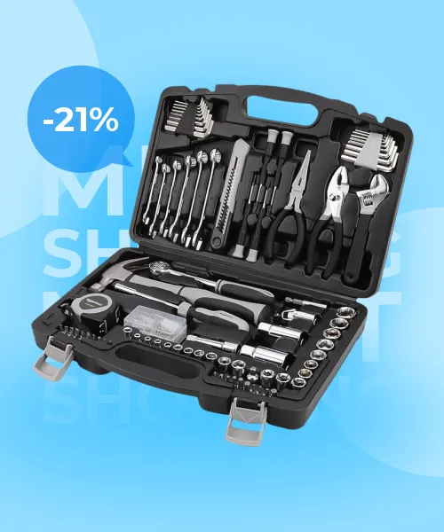131-Piece General Household Hand Tool Set