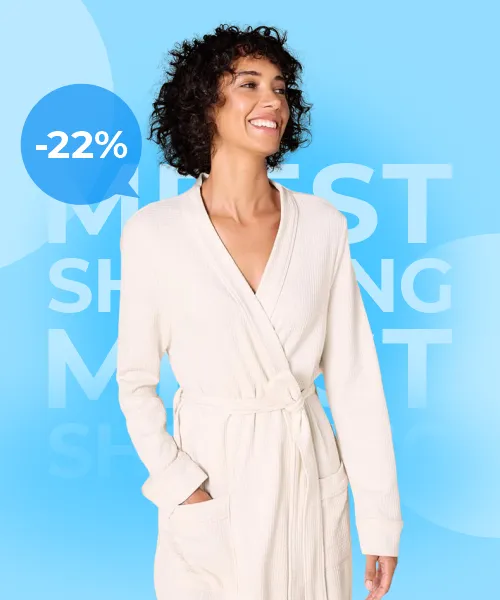 Waffle Full-Length Robe