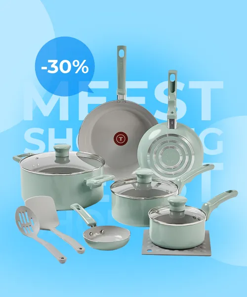 T-Fal Refresh Ceramic Nonstick Cookware Set