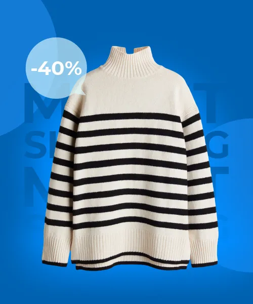 Oversized Turtleneck Sweater