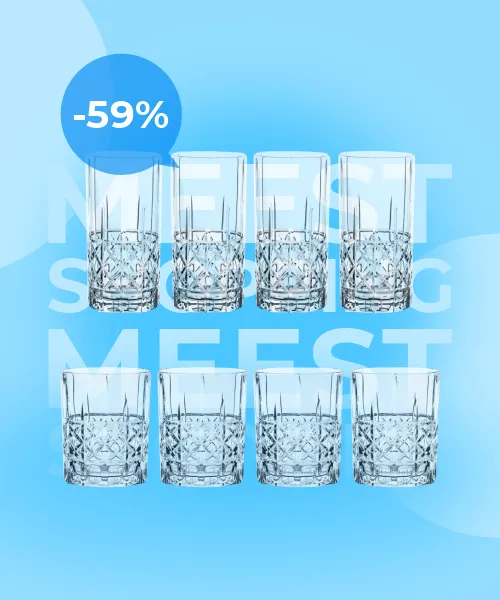 Roma glasses set, set of 4