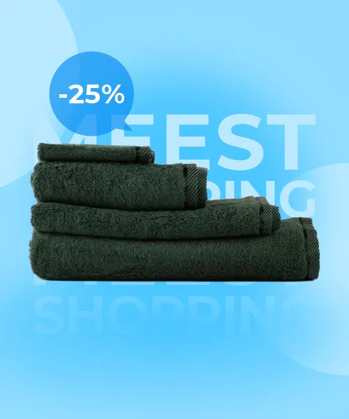 Set of 2 bambo face or hand towels