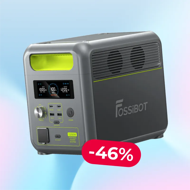 FOSSiBOT F1200 Tragbare Powerstation