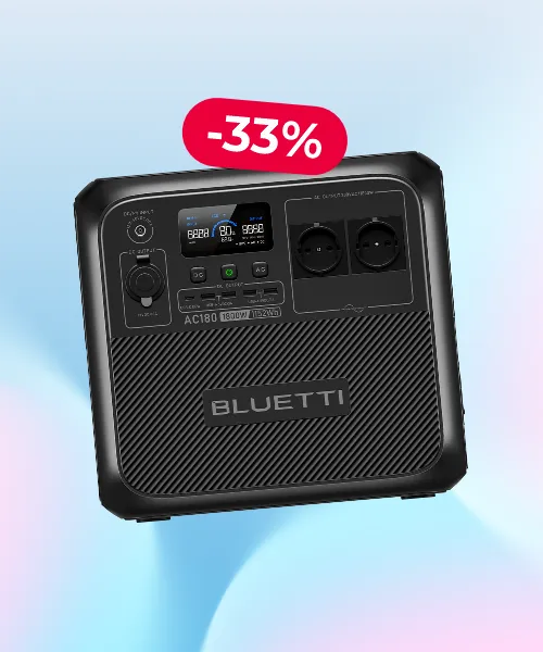 BLUETTI AC180 Portable Power Station | 1800 W 1152 Wh