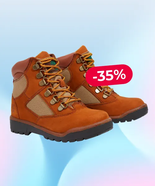 Timberland Grade School 6 Inch Junior Field Boots