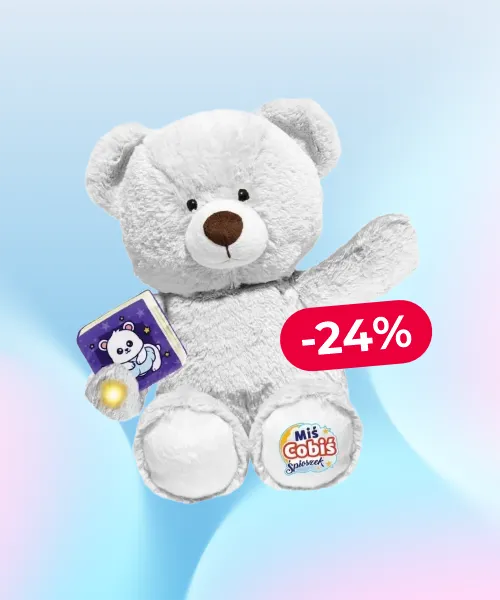 Cobiś the Teddy Bear Interactive Mascot