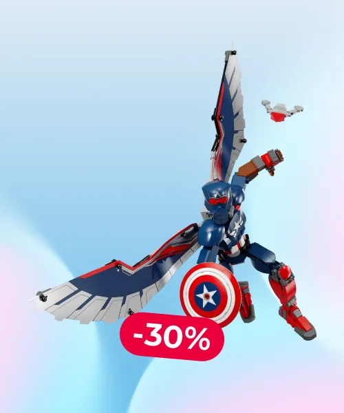 New Captain America Construction Figure