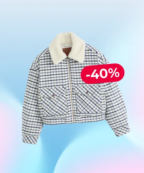 Shrunken '90s Wool Trucker Jacket