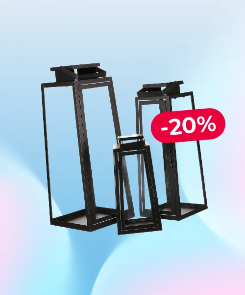 Set Of Metal Lanterns