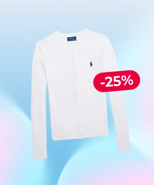 Polo Ralph Lauren Girls' Cable-Knit Cardigan
