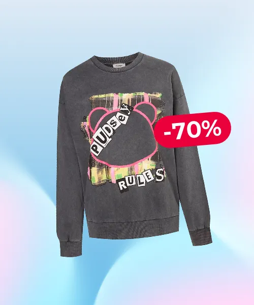 Children In Need Charcoal Pudsey Rules Sweatshirt