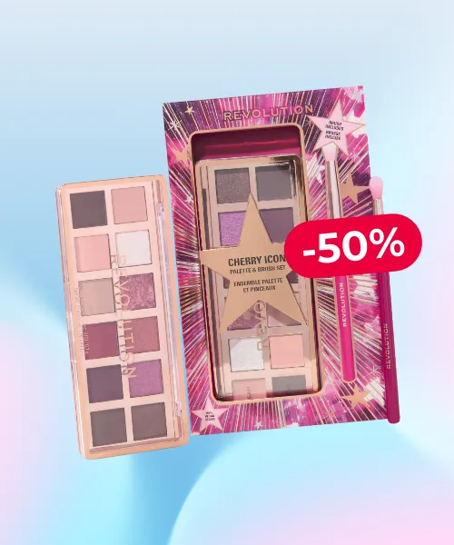 Revolution Cherry Icon Shadow and Brush Palette