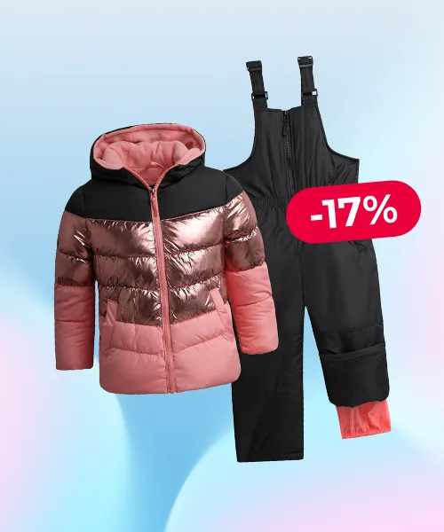 Pink Platinum Girls Snowsuit