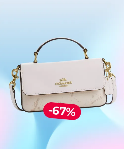 Mini Josie Top Handle Bag With Star Print