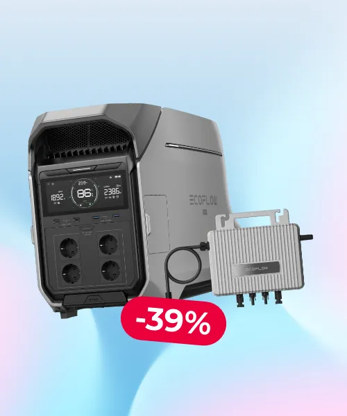 EcoFlow DELTA Pro 3 + STREAM Micro-Inverter