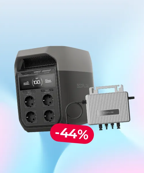 EcoFlow DELTA 3 + STREAM Micro-Inverter