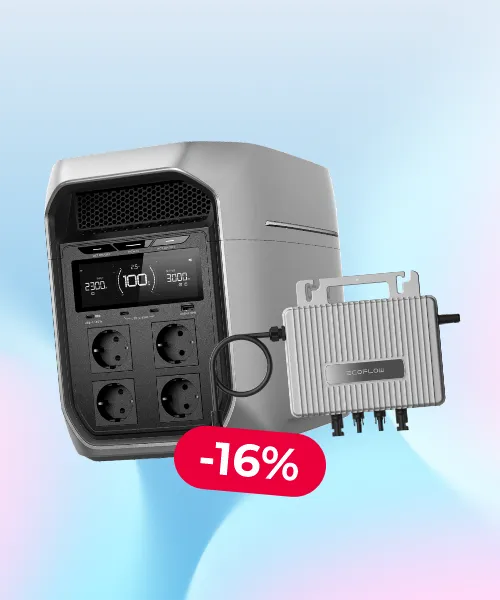 EcoFlow DELTA 3 Max Plus + STREAM Micro-Inverter