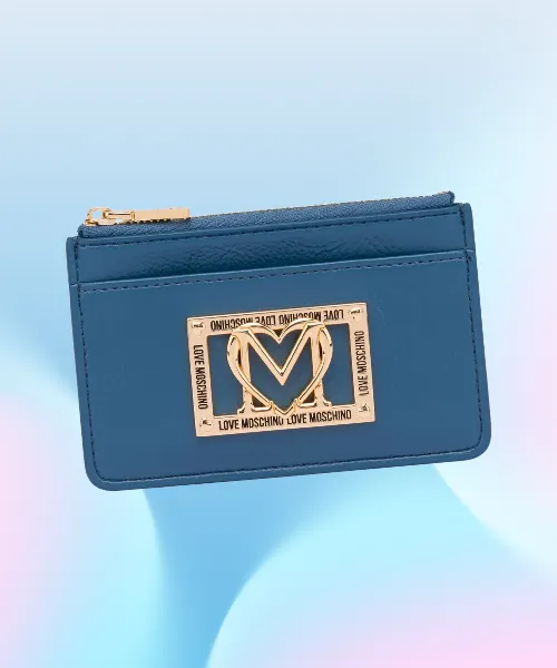 Portacarte piccolo con zip