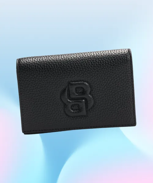 Grained small wallet