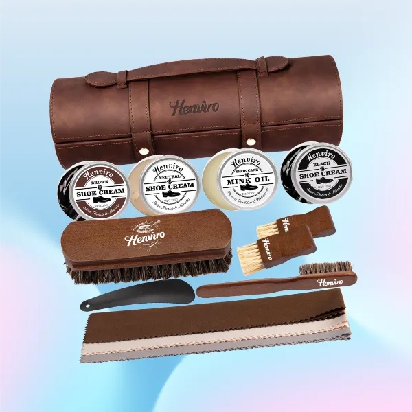 Henviro Leather Shoe Polish Kit