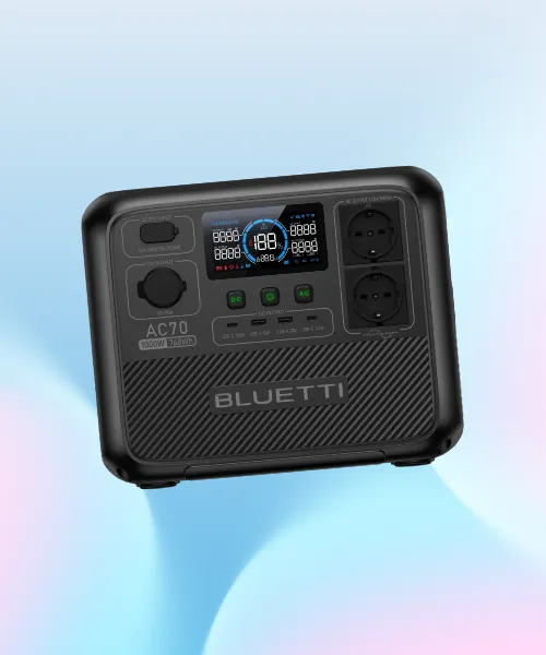 BLUETTI AC70 1000W