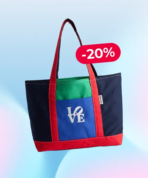 Robert Indiana LOVE Tote Bag