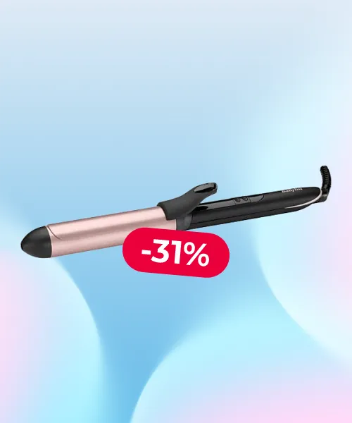 Babyliss Rose Quartz Curling Iron