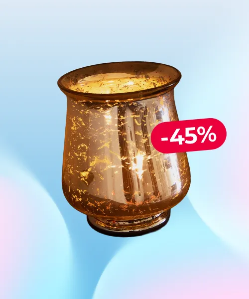 SHINY TEALIGHT HOLDER