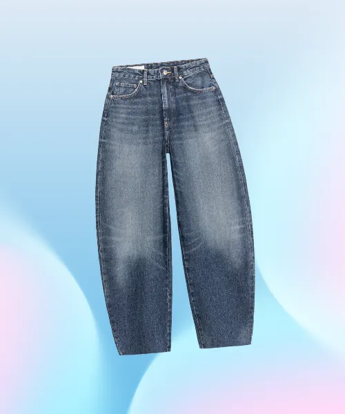TRF BARREL HIGH WAIST JEANS