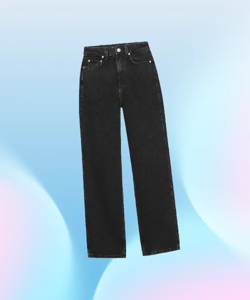 TRF MOM FIT HI-RISE JEANS