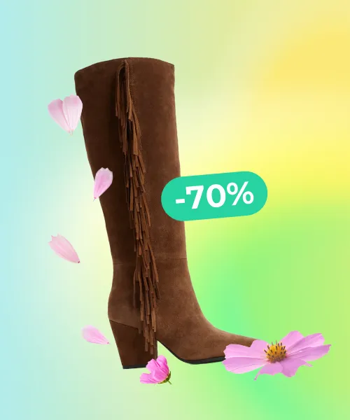 Leather Knee-High Boots