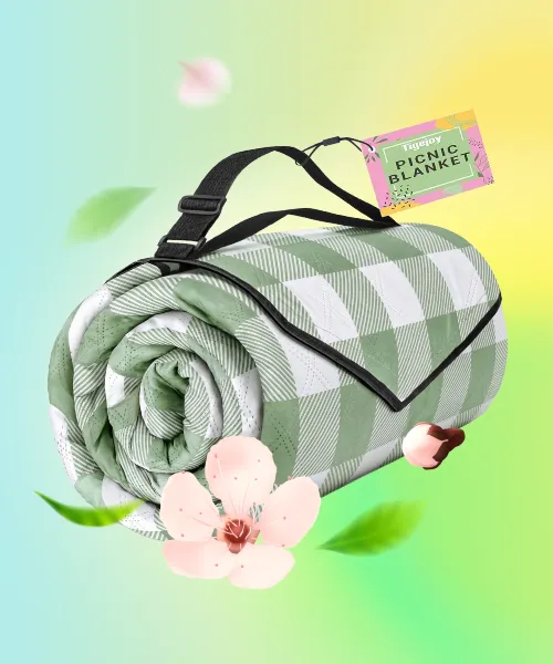 Picnic Blanket Waterproof for 6-8 People