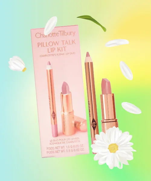 Mini Pillow Talk Lipstick & Liner Set