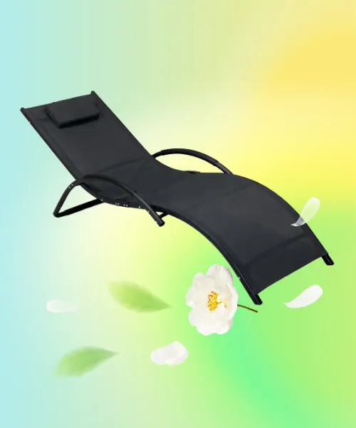 ALUMINUM GARDEN DECK CHAIR GRAVITY SWING