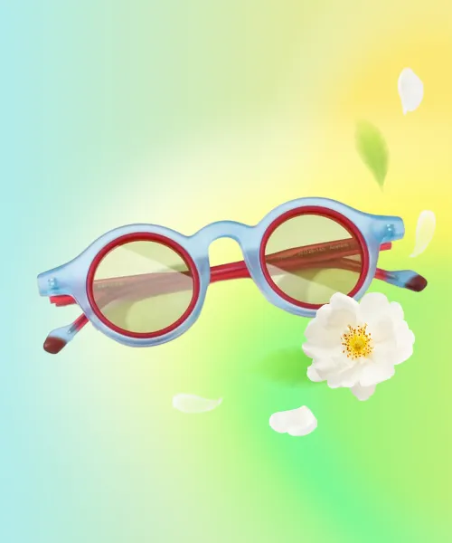 Retro Round Polarized Sunglasses