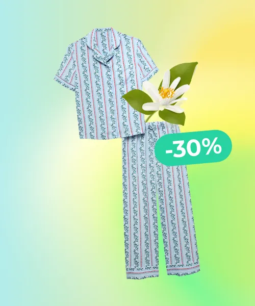 Kids' Floral Satin Pyjamas