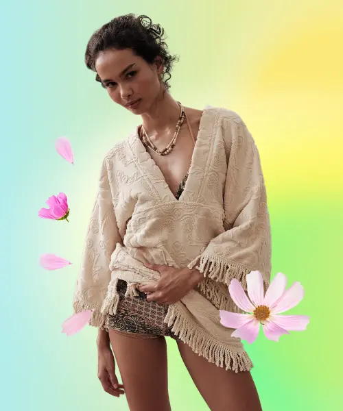 FP x Spell Pomel Poncho