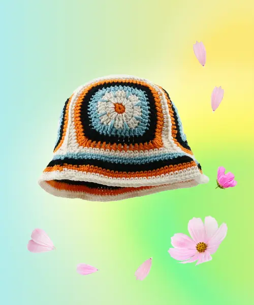 Women Crochet Bucket Hats