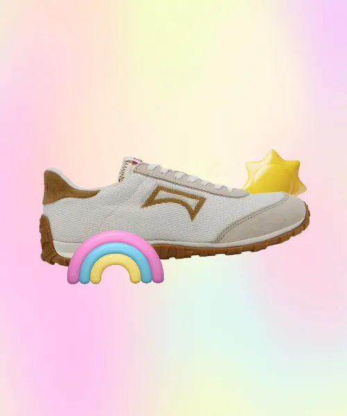 Men's Multicolored Fabric sneakers